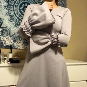 Bell sleeve dress